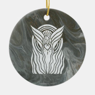 Ornamento De Cerâmica Prayer Angel