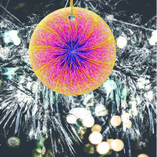 Ornamento De Cerâmica Prazer abstrato