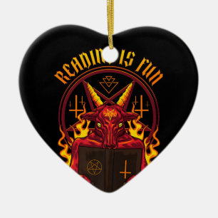 Ornamento De Cerâmica Prêmio Satânico de Caprino Pagão