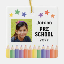 Presente Colorido de Foto para Crianças Pré-Escola