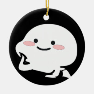 Ornamento De Cerâmica Presente de adesivo bonitinho para ela, mãe.