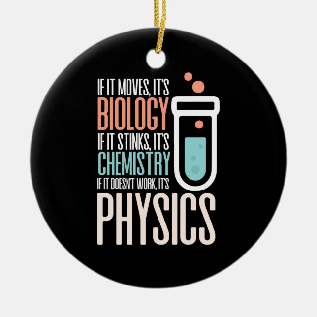 Ornamento De Cerâmica Presente de aniversário | Em Caso De Movimentação, (Frente)