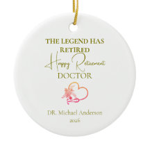 Presente de Aposentadoria de Médico O Legenda se A