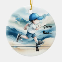 Presente de corredor masculino que precisa correr