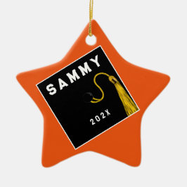 Ornamento De Cerâmica Presente de Formatura Personalizado