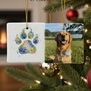 Ornamento De Cerâmica Presente de Mãe de Cachorro – Amante de Animais de