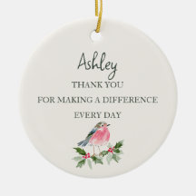 Presente de Natal personalizado de agradecimento p