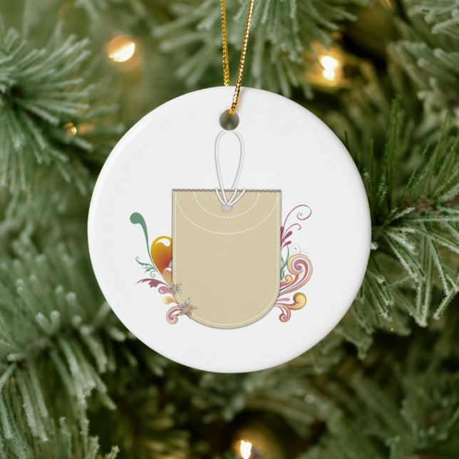 Ornamento De Cerâmica Presente Exclusivo para Criadores DIY (Árvore)