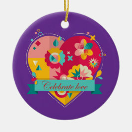 Ornamento De Cerâmica Presentes animadores e sentimentais