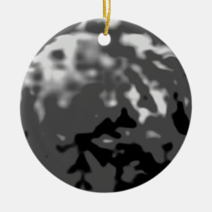 Ornamento De Cerâmica Presentes cinzentos de Zazzle do MUSEU do
