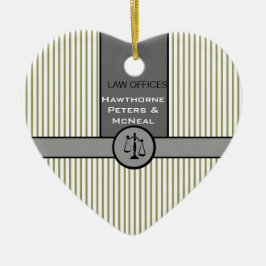 Ornamento De Cerâmica Presentes da lei feita sob encomenda da escala de