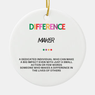 Ornamento De Cerâmica Presentes De Diferença Para Mulheres, Obrigado Pre