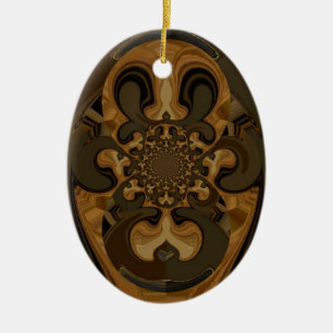 Ornamento De Cerâmica Presentes de Hakuna Matata com Gráficos Retroativo