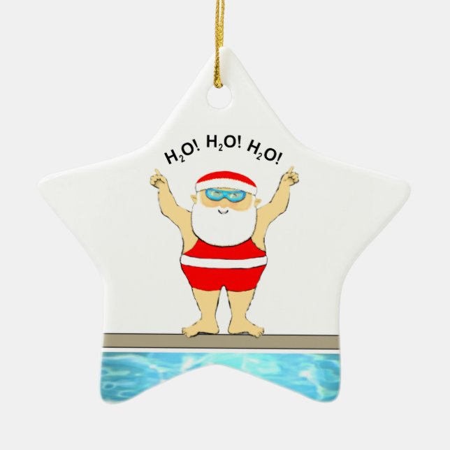 Ornamento De Cerâmica Presentes de Natal (Frente)