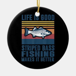 Ornamento De Cerâmica Presentes De Pesca De Baixo Estimulados Peixes De 