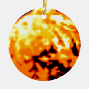 Ornamento De Cerâmica Presentes de Zazzle do MUSEU de Transp do ouro da