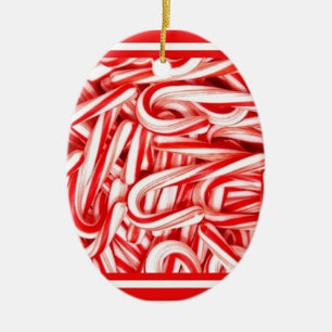 Ornamento De Cerâmica Presentes dos doces do Natal por Sharles