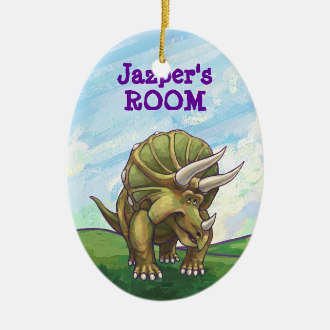 Ornamento De Cerâmica Presentes e acessórios do Tiger (Frente)