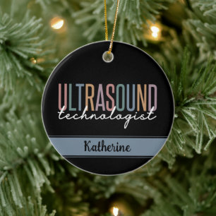 Ornamento De Cerâmica Presentes Tecnológicos Personalizados do Ultrassom