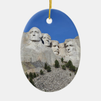 Ornamento De Cerâmica Presidentes EUA América do Monte Rushmore South