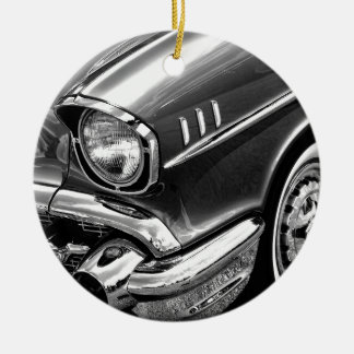Ornamento De Cerâmica Preto 1957 & branco do Bel Air de Chevrolet