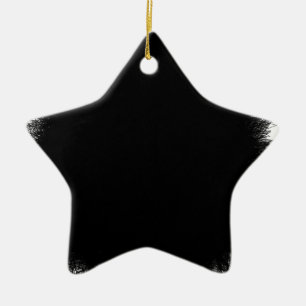 Ornamento De Cerâmica preto de fumo