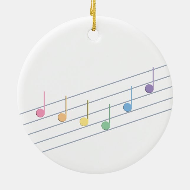 Ornamento De Cerâmica Primavera Melody (Linear) (Traseira)