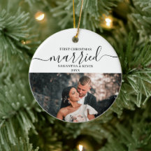 Primeiro Natal Casado Sr. Casal Nomes Foto