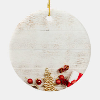 Ornamento De Cerâmica Primeiro Natal como Avós