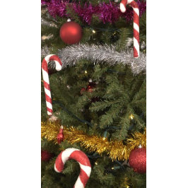 Ornamento De Cerâmica Primeiro Natal do Joey, personalizado