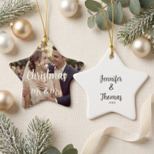 Primeiro Natal do Sr e da Sra Personalizado
