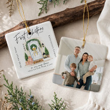 Primeiro Natal em Nova Casa Foto Personalizada