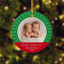 Primeiro Natal Verde e Pontos Vermelhos