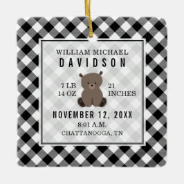 Ornamento De Cerâmica Primeiros natalinos Estados de Bebê Detalhes do Ur