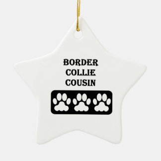 Ornamento De Cerâmica Primo Border Collie