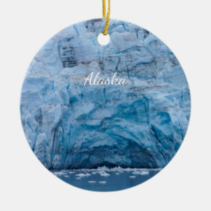 Ornamento De Cerâmica Prince William Sound Glacier Ornament Souvenir