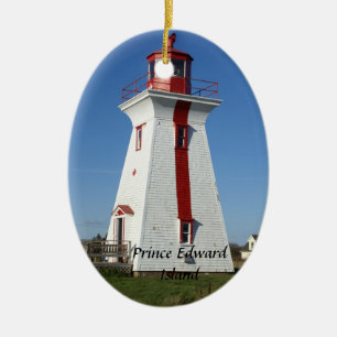 Ornamento De Cerâmica Príncipe Edward Ilha-Farol