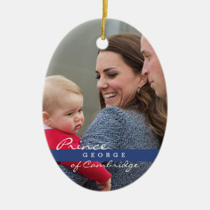 Ornamento De Cerâmica Príncipe George - William & Kate