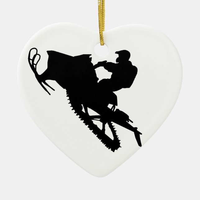 Ornamento De Cerâmica PRO trenó (Frente)