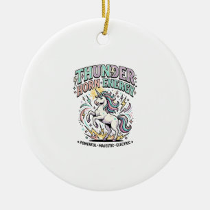 Ornamento De Cerâmica Produto de Energia Unicórnio Chifre de Trovão Esti