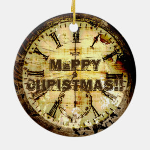 Ornamento De Cerâmica Produto manufacturado do tempo - relógio de bolso