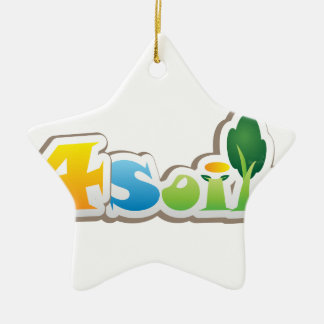 Ornamento De Cerâmica produtos 4Soils marcados logotipo