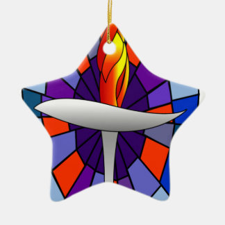 Ornamento De Cerâmica Produtos do cálice do templo da unidade