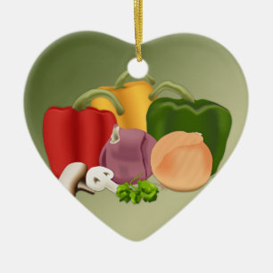 Ornamento De Cerâmica Produtos vegetais