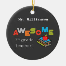 Professor do 7º ano Obrigado Incrível