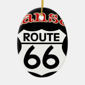Ornamento De Cerâmica Protetor da rota 66 de Kansas
