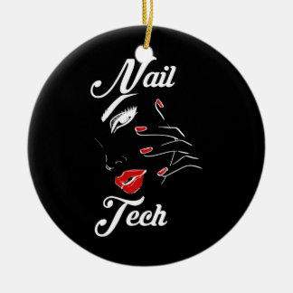 Ornamento De Cerâmica Proud Nail Tech