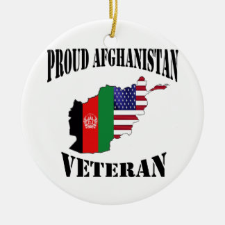 Ornamento De Cerâmica Proud US Afeganistão veterano