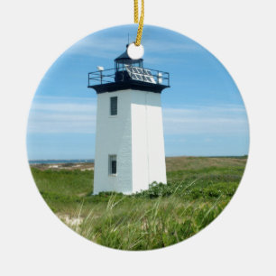 Ornamento De Cerâmica Provincetown USA Cape Cod National Seashore.Madeir