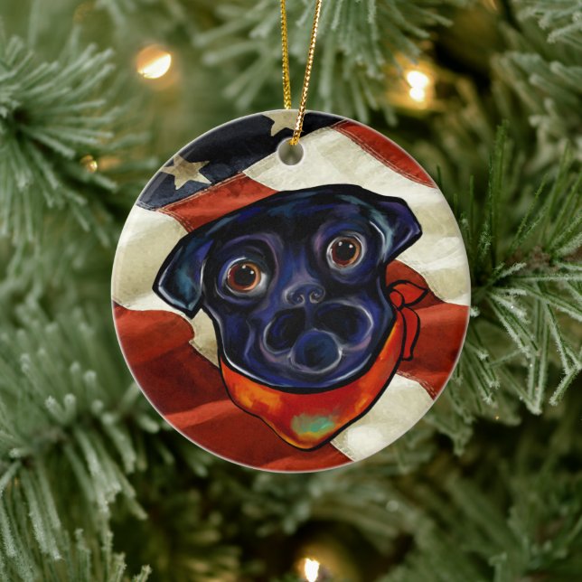 ORNAMENTO DE CERÂMICA PUG (Árvore)